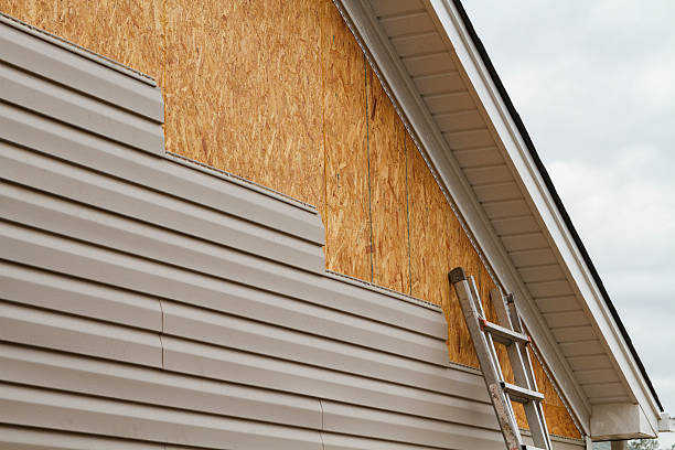 Professional Siding Inspection technician working in Utica, OH